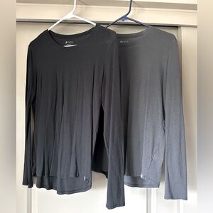 Figs under scrub set of 2! Small, black and charcoal gray